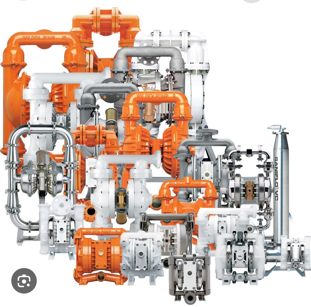 Industrial diaphragm pumps and spare parts supplied by Logpromax