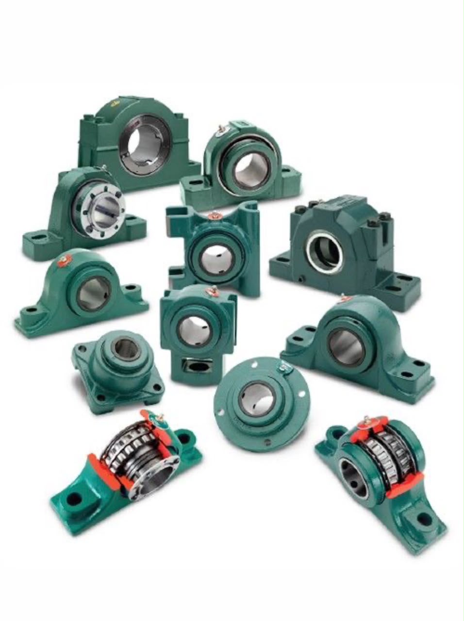 Pillow block bearings supplied by Logpromax